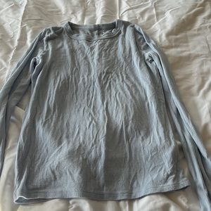 🔥3/$20🔥SO Size XS light blue Long sleeve ribbed shirt